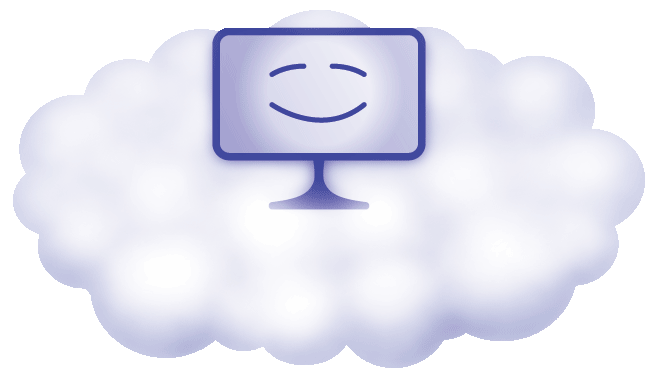 Cloud Hosting Illustration